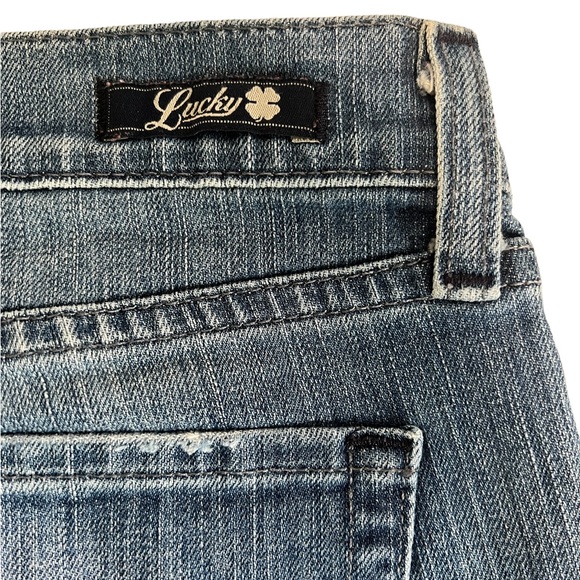 Lucky Brand Womens Bartlett Sweet N Low Denim Bootcut Blue Jeans Size US8/29 - Picture 12 of 14